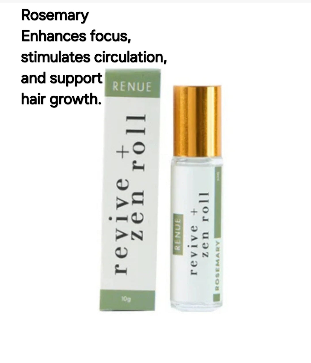 REVIVE+Zen Roll - Rosemary-Sale $21 minus your discount-- READY TO SHIP--LIMITED STOCK!