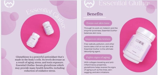 MCC Essential Glutha+ (15 Capsules)-ON SALE- While supplies last!-READY TO SHIP!