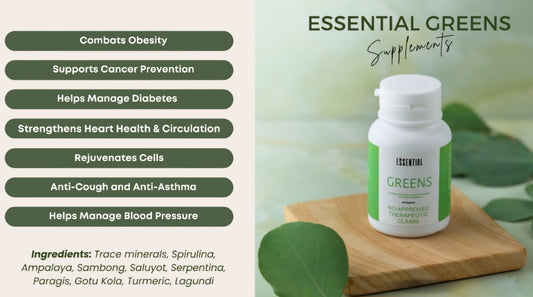 Best Seller! MCC Essential Greens Natural Supplement--30 caps--READY TO SHIP!!