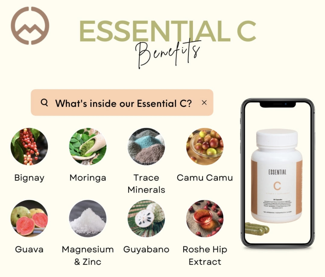 Best Seller! MCC Essential C Natural Supplement- 30 capsules-ON SALE-READY TO SHIP!!