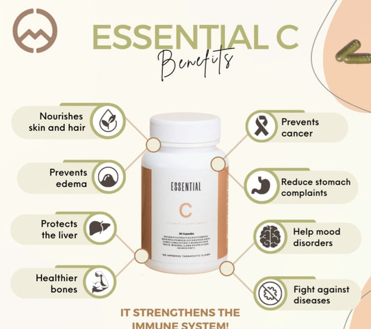 Best Seller! MCC ESSENTIAL C- 60 CAPSULES--$40 MINUS YOUR DISCOUNT--SALE ENDS 8/30/26---Ready to Ship--LIMITED STOCK!