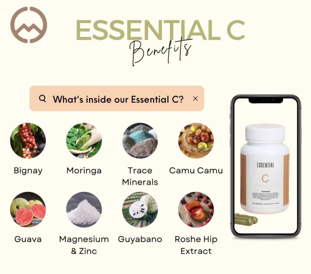 Best Seller! MCC ESSENTIAL C- 60 CAPSULES--$40 MINUS YOUR DISCOUNT--SALE ENDS 8/30/26---Ready to Ship--LIMITED STOCK!