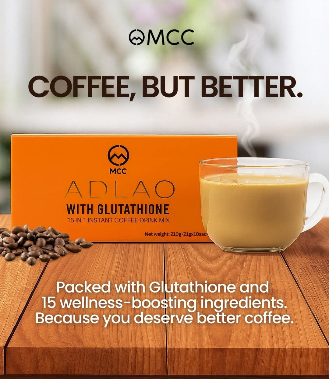 MCC Adlao Coffee-10 Sachets-$20 MINUS YOUR DISCOUNT--ON SALE-READY TO SHIP--Limit 2 per order-See for details on free shipping requirement--Ready to Ship!