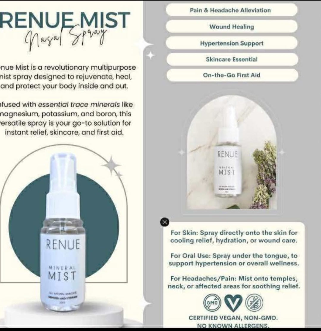 MCC Renue Mist Spray--Ready to Ship! SALE $22.50 Minus your Discount