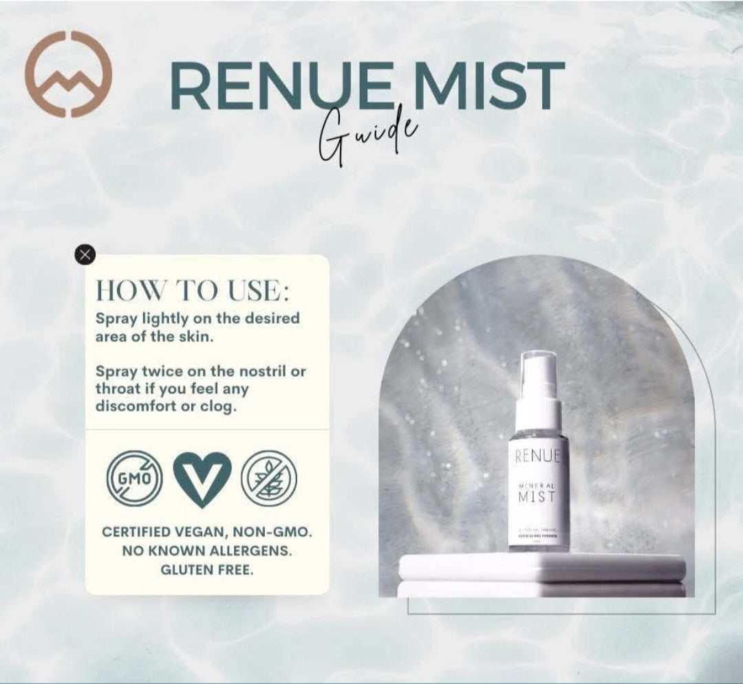 MCC Renue Mist Spray--Ready to Ship! SALE $22.50 Minus your Discount